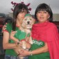 mi mama y mi hermana con merlin